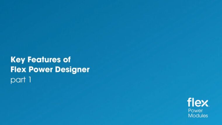 Flex Power Designer Tutorial: Part 1