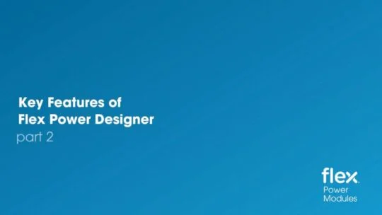 Flex Power Designer Tutorial: Part 2