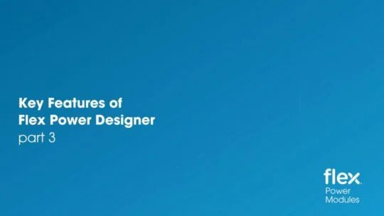 Flex Power Designer Tutorial: Part 3