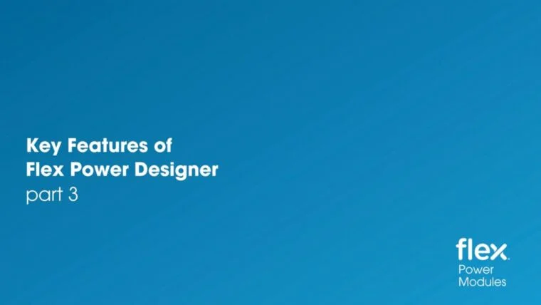 Flex Power Designer Tutorial: Part 3