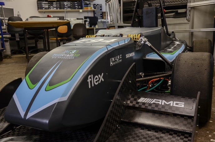 mentoring young engineers to design and build formula student electric racecar