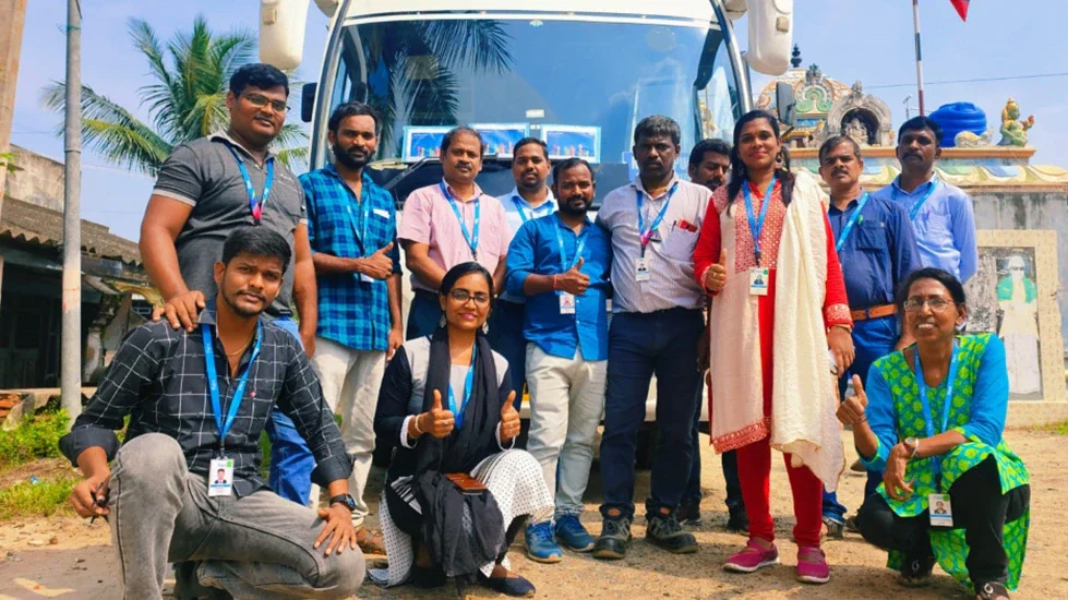 Connecting and contributing to communities around the world: Chennai, India