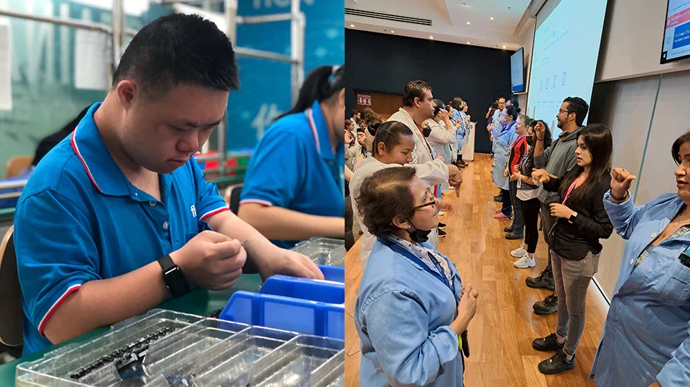 Raising disability awareness with employees in China and Mexico