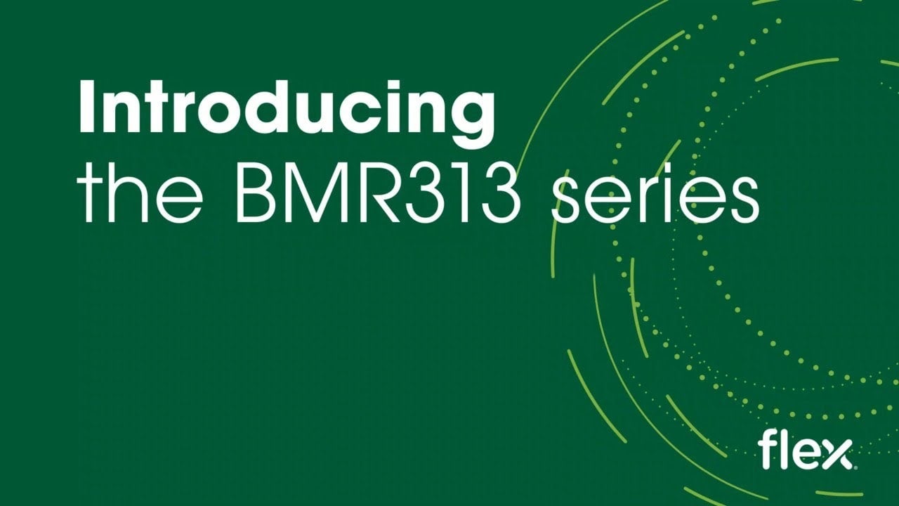 新品介绍：BMR313系列 | Flex