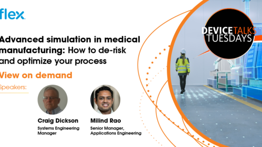 Webinar: Advanced Simulation in Medical Manufacturing: How to De-risk and Optimize Your Processes