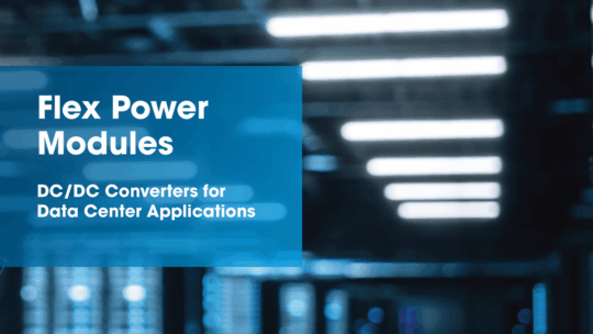 Flex Power Modules for Data Center Applications brochure
