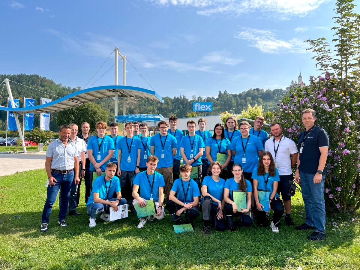 Grupo de aprendices en Althofen, Austria