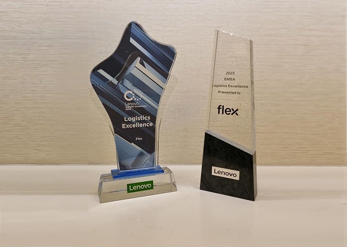 Lenovo Award presented to Flex