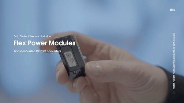 Flex Power Modules capability overview | Flex