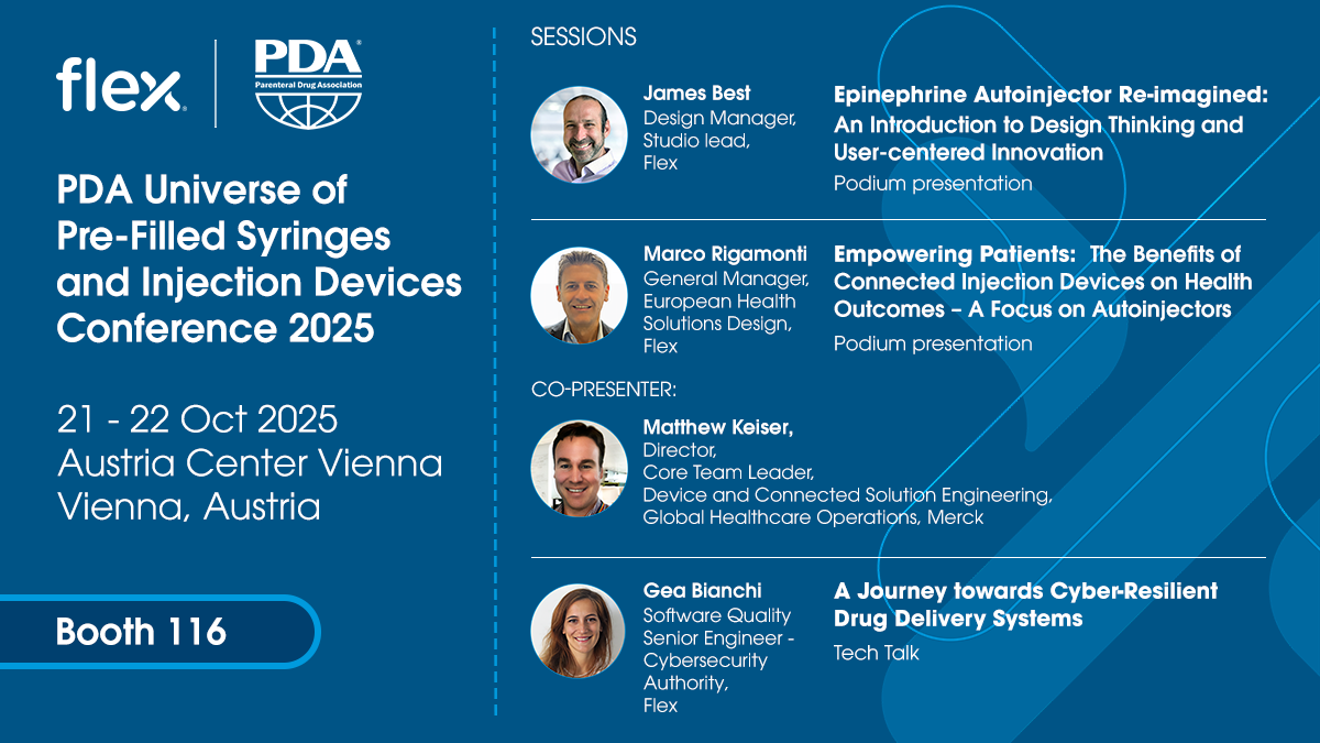 PDA Universe of Pre-Filled Syringes and Injection Devices Conference 2025 October 21-22, 2025