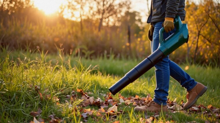 Outdoor power tool: leaf blower