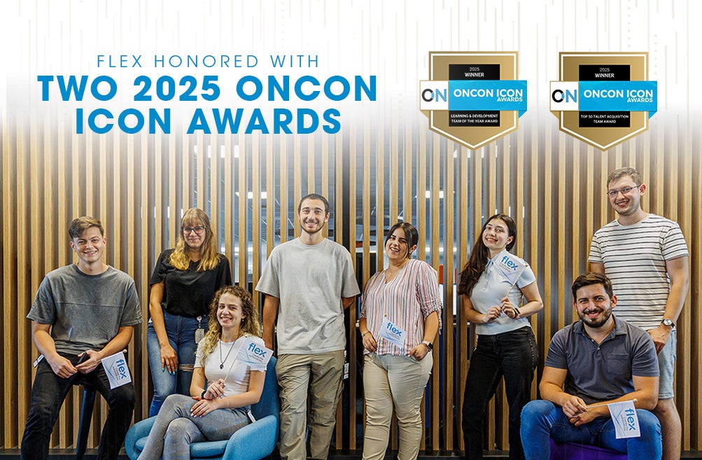 Flex ha sido reconocido por su excelencia en L&D y Adquisición de Talentos por OnCon