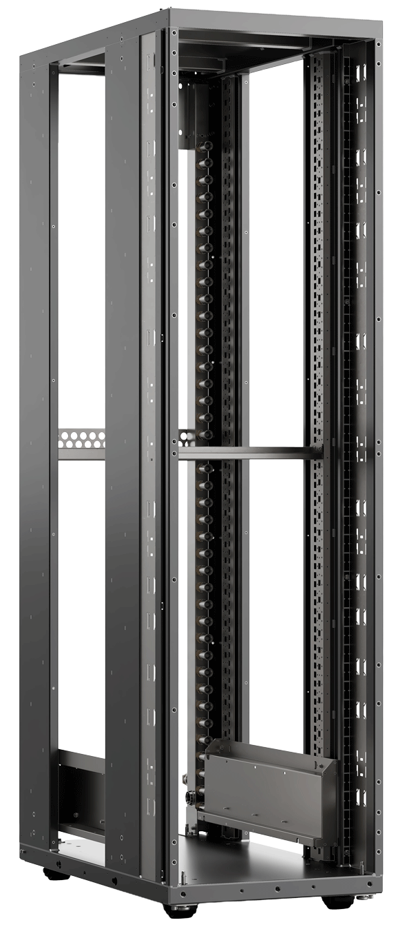 Rack enclosure for data center