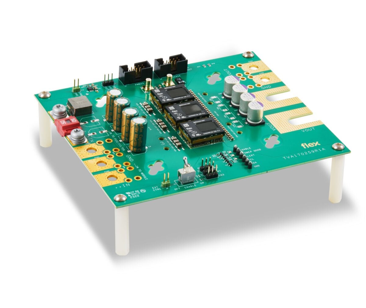 BMR313 评估板俯视图