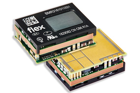 Optimizing the power pathway from grid to chip 2 Top and bottom view of BMR316 from Flex Power Modules