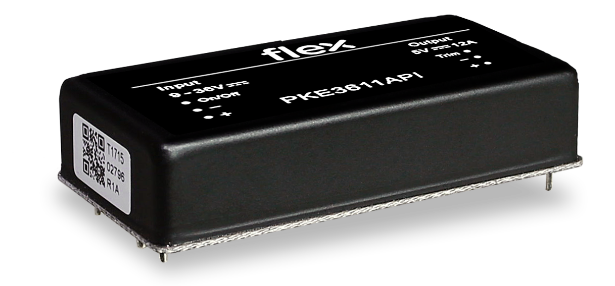 DC/DC converter packs 60 W into 2 x 1 inch package | Flex