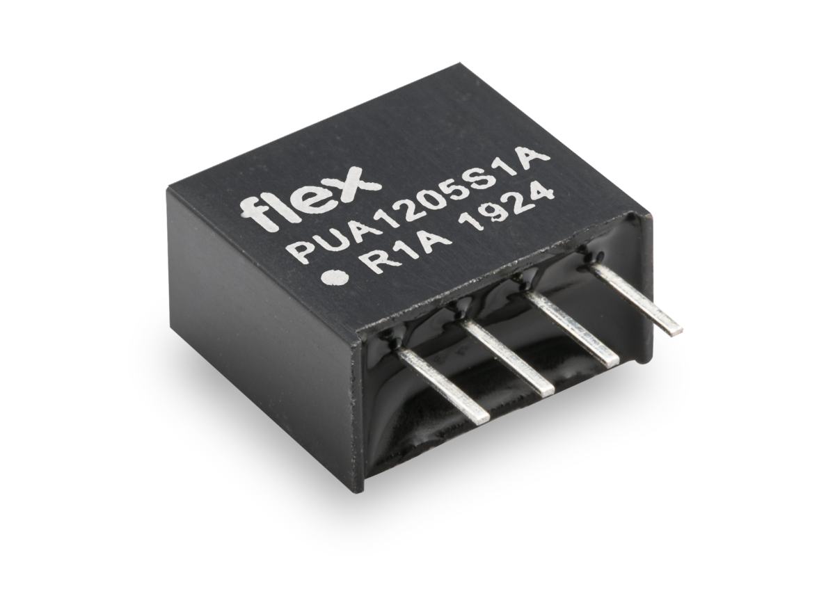 PUA series SIP4 1W unregulated