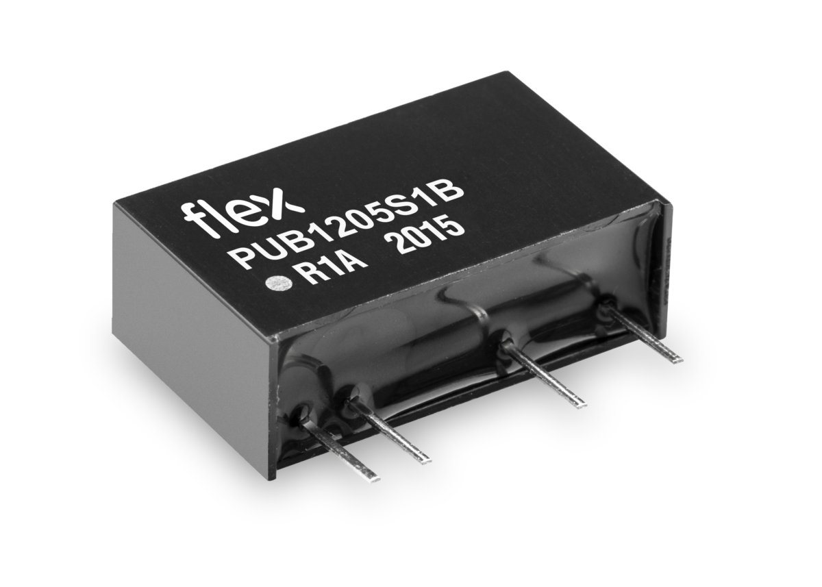 PUB-B Series SIP7 1W unregulated