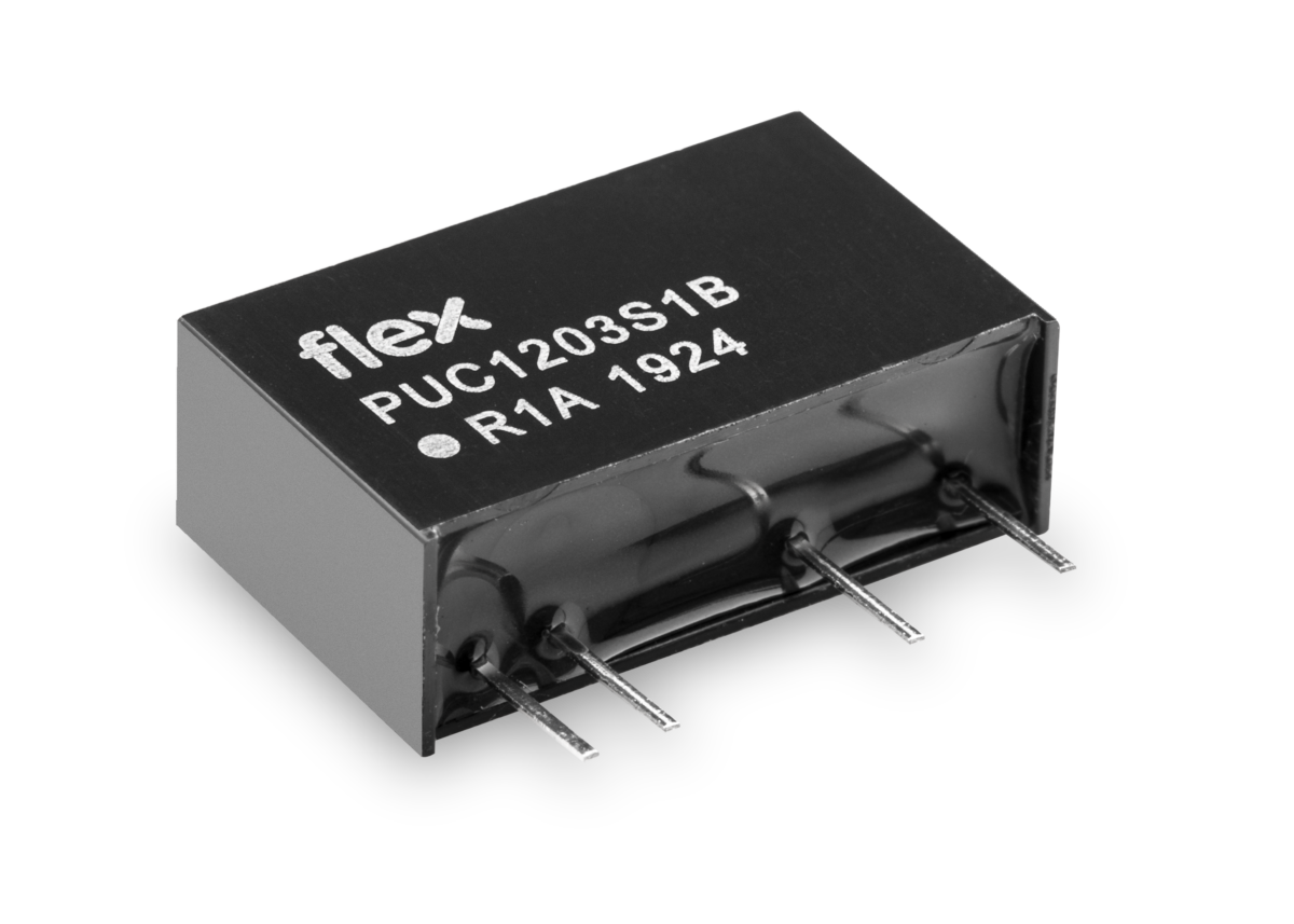 PUC series SIP7 1W unregulated