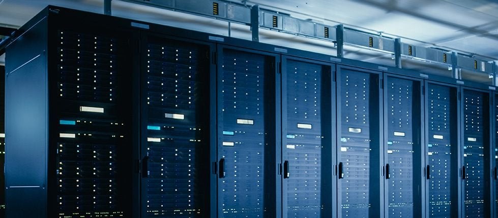 Data center equipment supporting AI infrastructure