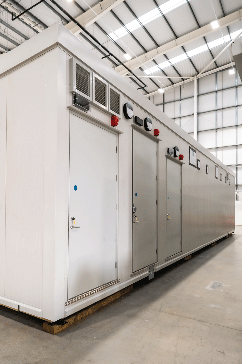 Prefabricated modular data center solution from Anord Mardix, a Flex company