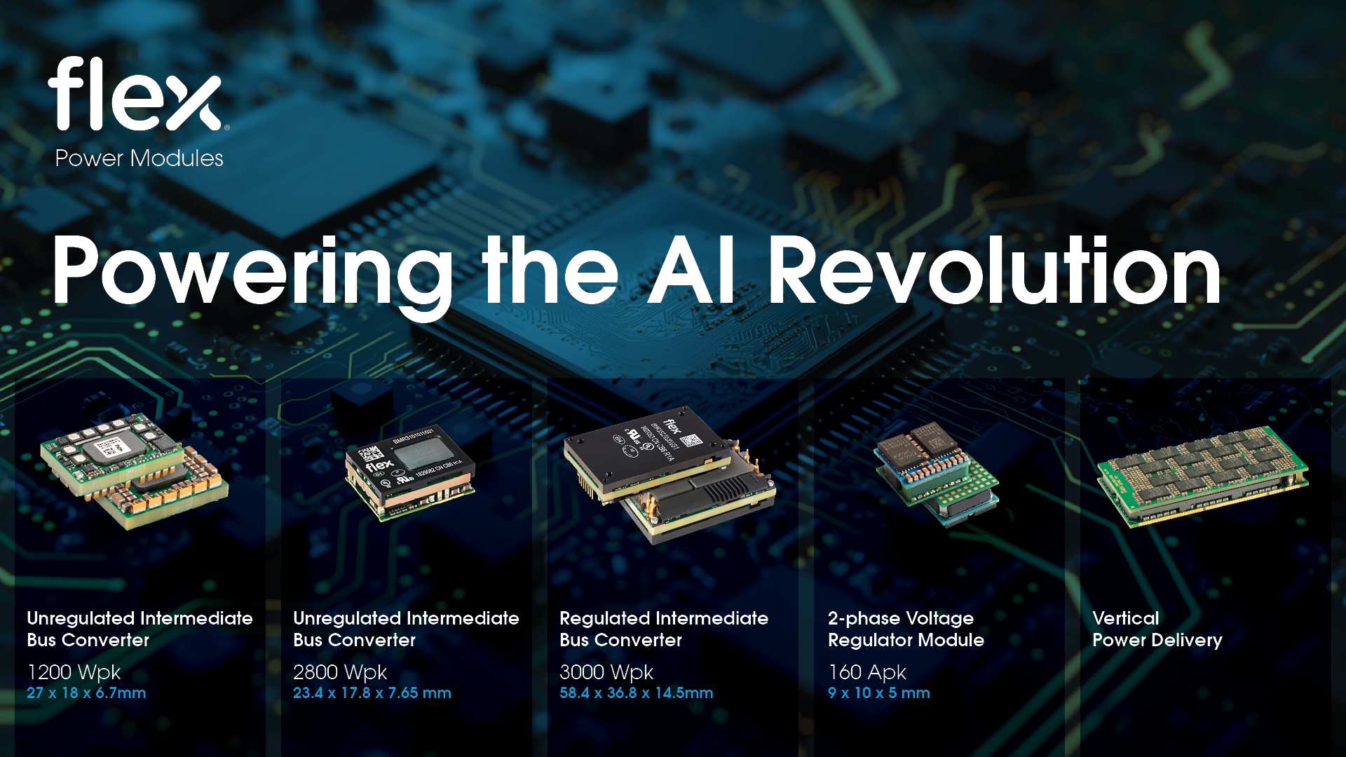 Flex Power Modules AI offering 002