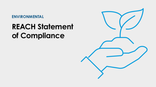 Declaración de cumplimiento de REACH