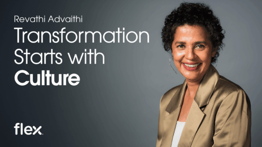 Revathi Advaithi: Transformation starts with culture