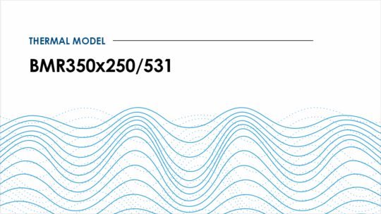 Modelo térmico BMR350x250/531