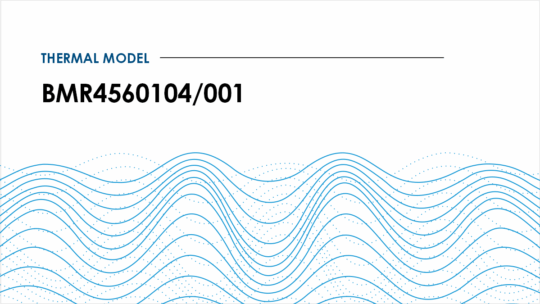 Modelo térmico BMR4560104/001