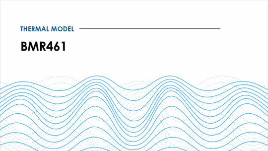 Modelo térmico BMR461