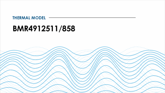 Modelo térmico BMR4912511/858