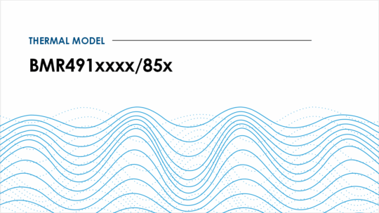 Modelo térmico BMR491xxxx/85x