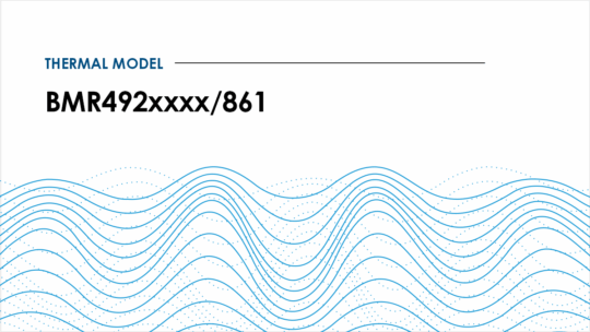 Modelo térmico BMR492xxxx/861