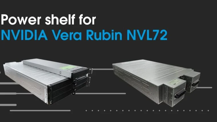Power shelf for NVIDIA Vera Rubin NVL72