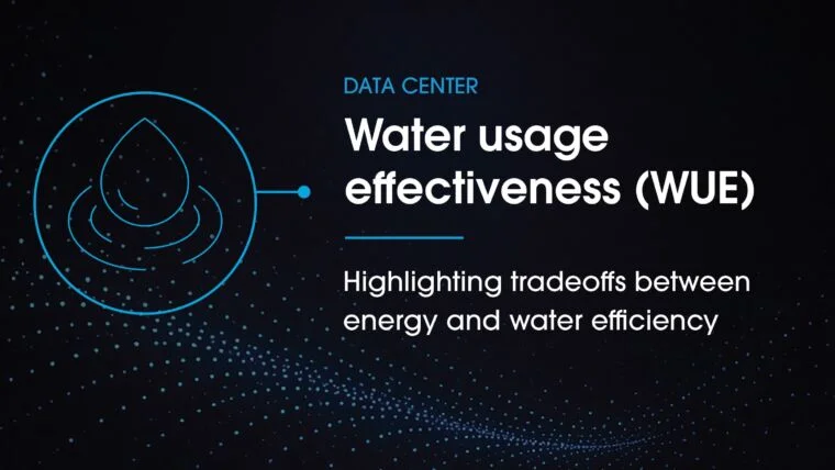 Data center Water Use Effectiveness (WUE)