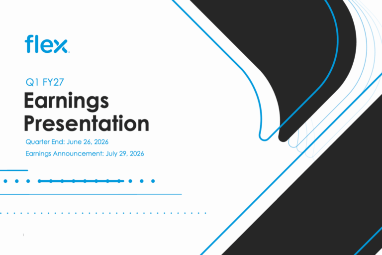 Q1 FY27 Earnings Presentation