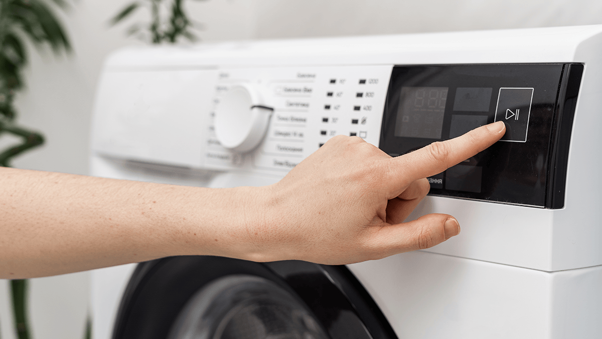 Lifestyle product: Large appliances (washing machine)