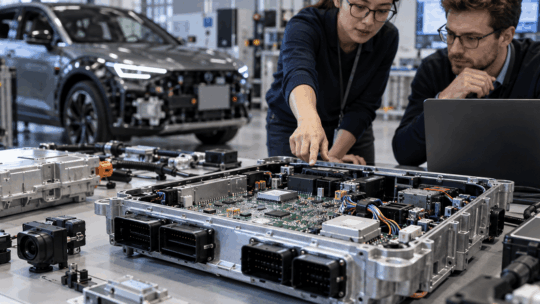 Engineering für softwaredefinierte Fahrzeugfertigung