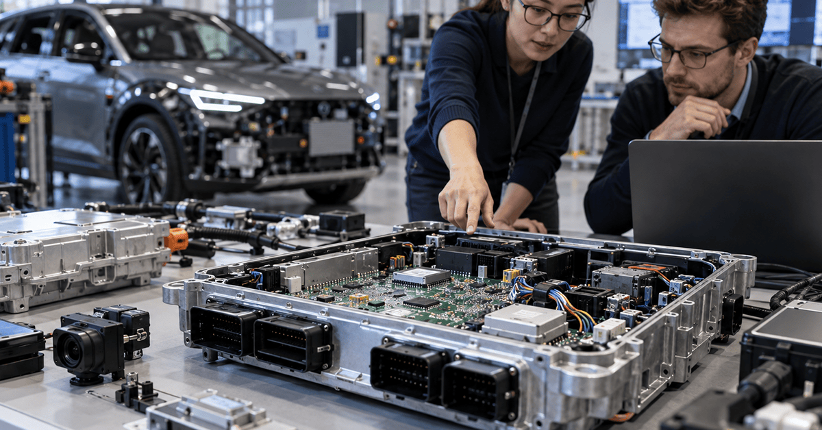 Engineering for software-defined vehicle manufacturing