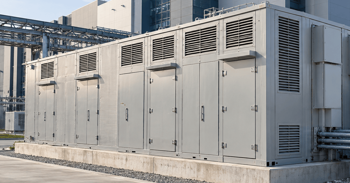 Exterior de la casa eléctrica integrada verticalmente